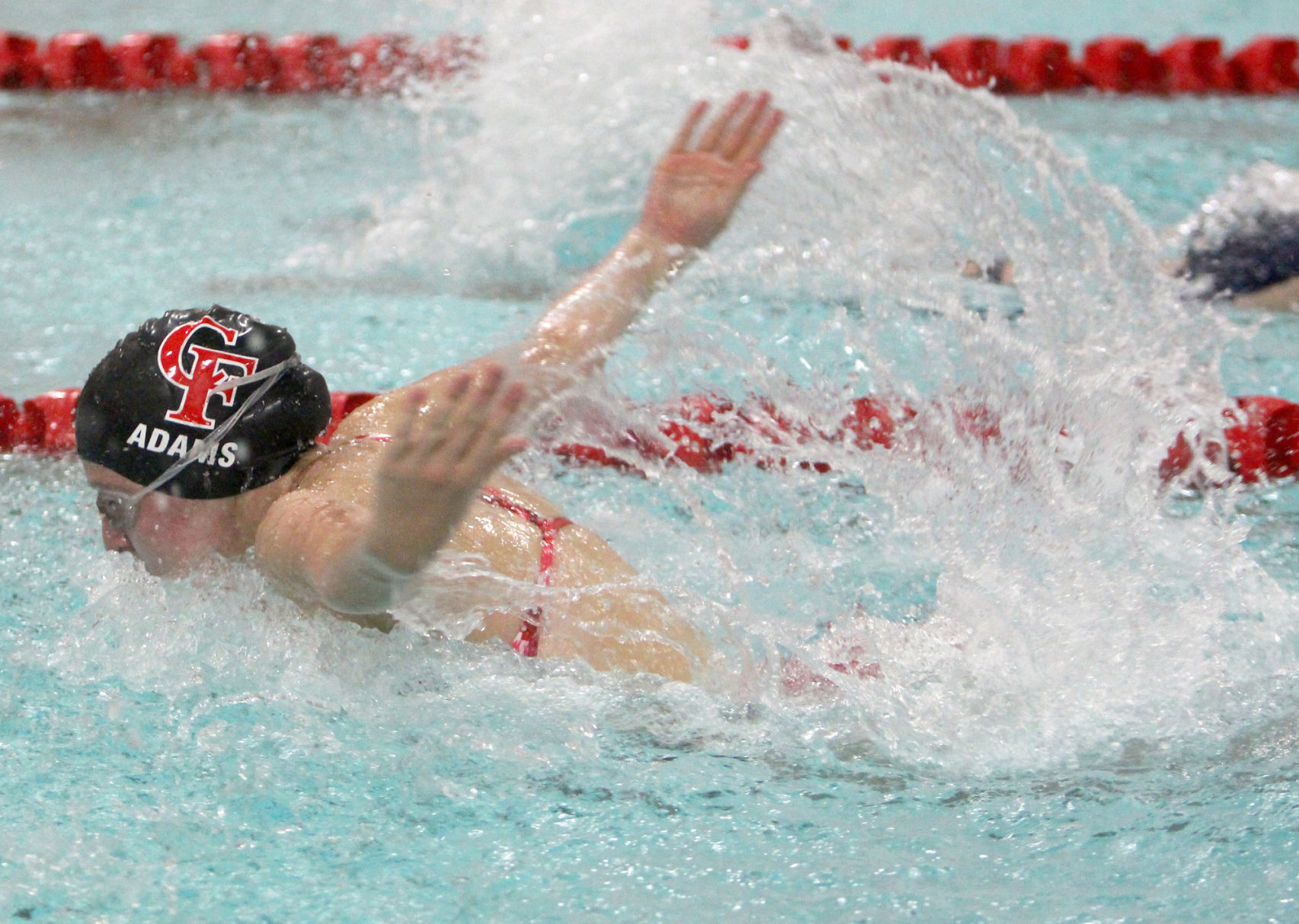 Hudson at Chi-Hi girls swimming 9-10-19